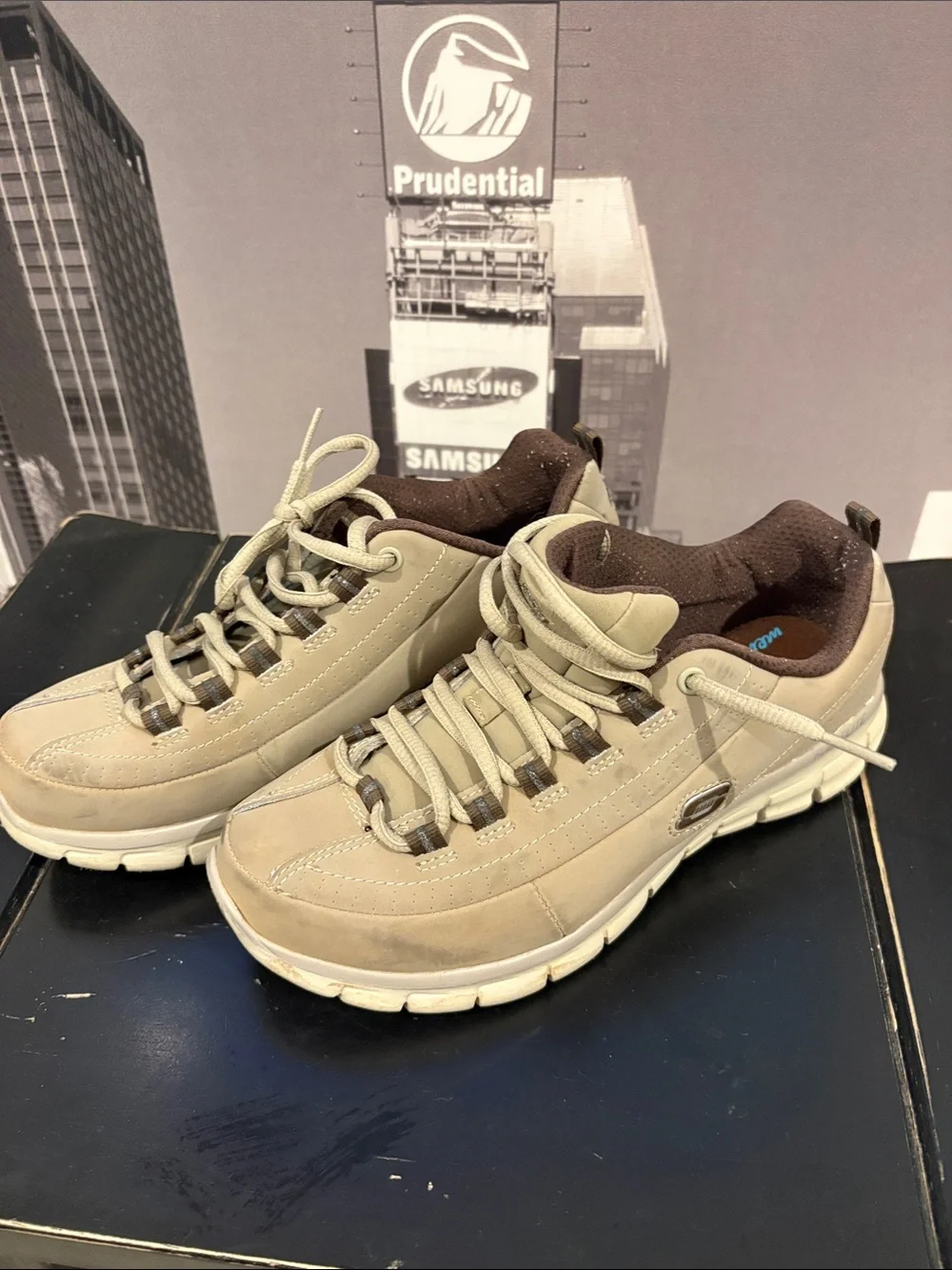 Women’s  Brown Foam-Cushioned Sneakers